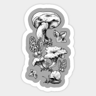 Mushrooms Sticker